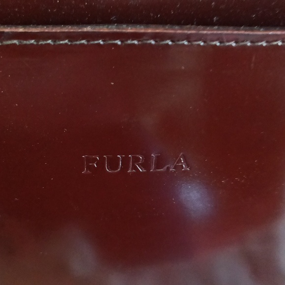 Furla Dark Brown shoulder Purse - Picture 2 of 14